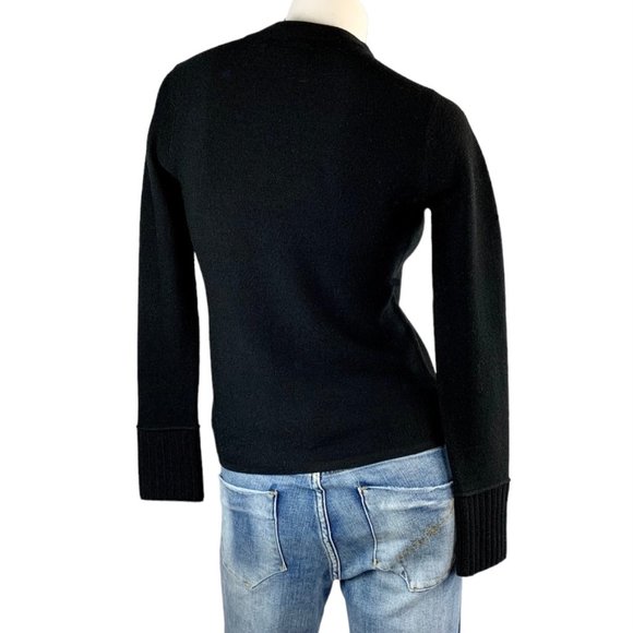 Club Monaco NEW w/ tags mock turtleneck/crewneck wool pullover sweater - XS - Picture 8 of 10